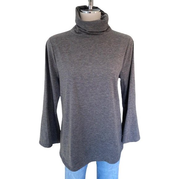 Anthropologie Postmark Liz Rainbow Shimmer Turtleneck - Picture 9 of 10